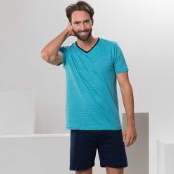 LIVING CRAFTS Carl | Pyjamas Turquoise Best