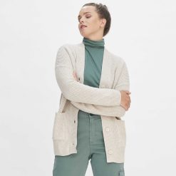 LIVING CRAFTS Nicole | Cardigan Poudre De Pierre Online