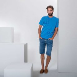 LIVING CRAFTS Ikarus | Bermudas Indigo Moyen Hot