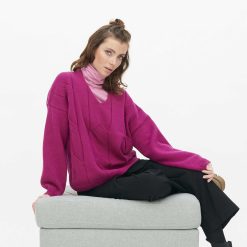 LIVING CRAFTS Neele | Pull-Over Tres Berry Wholesale