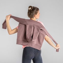 LIVING CRAFTS Histoire Vraie Anea | Sweatshirt A Capuche Mauve Hot