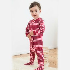 LIVING CRAFTS Dauphin | Pyjamas Raye Blanc/Rouge Best