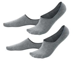 LIVING CRAFTS Iker | Footlets, Paquet De 2 Gris Pierre Hot