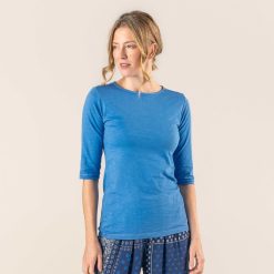 LIVING CRAFTS Chlopea | Chemise Bleu Azur Clearance