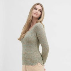 LIVING CRAFTS Olena | Pull-Over Lagon/Abricot Best