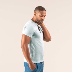 LIVING CRAFTS Othello | T-Shirt Henley Coquille Hot