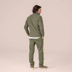 LIVING CRAFTS Paul | Pantalons Chino Lierre Fonce Online