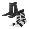 LIVING CRAFTS Pippala | Chaussettes, Paquet De 2 Noir/Creme Wholesale