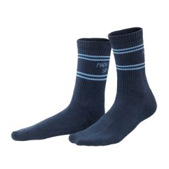 LIVING CRAFTS Poivre | Chaussettes Bleu D'Encre Wholesale