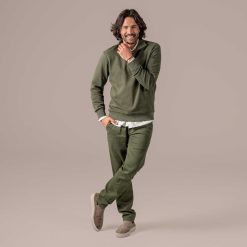 LIVING CRAFTS Paul | Pantalons Chino Lierre Fonce Online