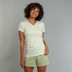 LIVING CRAFTS Miriam | Pyjama Shorty, Ensemble Pistache Wholesale