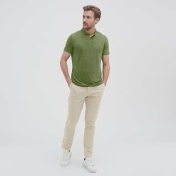 LIVING CRAFTS Ole | Chemise Polo Olive Hot