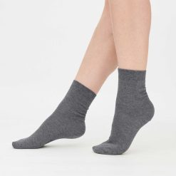 LIVING CRAFTS Nalpaka | Chaussettes Gris Melange Wholesale