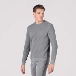 LIVING CRAFTS Pierre | Pull-Over Gris Melange Best