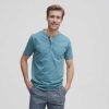 LIVING CRAFTS Othello | T-Shirt Henley Eaux De Recif New