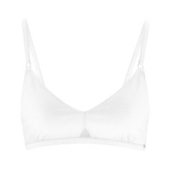 LIVING CRAFTS Gabriela | Soutien-Gorge Triangulaire Blanc Casse Hot