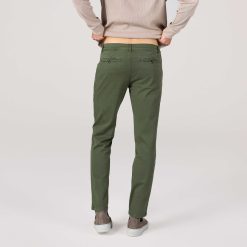 LIVING CRAFTS Paul | Pantalons Chino Lierre Fonce Online