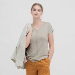 LIVING CRAFTS Oceane | T-Shirt Lin Naturel Best