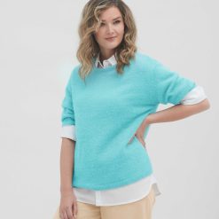 LIVING CRAFTS Odilie | Pull-Over Lagune Online