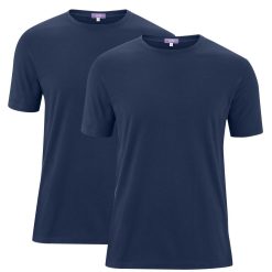 LIVING CRAFTS Fabien | T-Shirts, Paquet De 2 Marine Wholesale