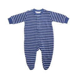 LIVING CRAFTS Abeille | Pyjamas Bleu Jean/Raye Blanc New