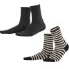 LIVING CRAFTS Alexis | Chaussettes, Paquet De 2 Sable Noir Wholesale