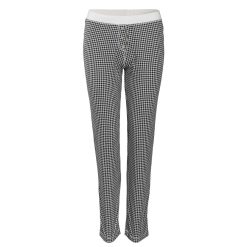 LIVING CRAFTS Carole | Pantalon De Nuit Vichy Noir/Creme Hot