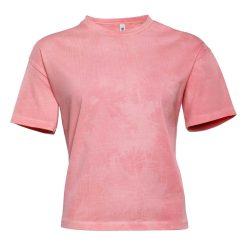 LIVING CRAFTS Histoire Vraie Benja | T-Shirt Carre Confectionne Art Wash Rose New