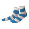 LIVING CRAFTS Roni | Chaussettes Bleu Azur/Blanc Clearance