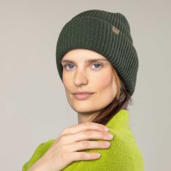 LIVING CRAFTS Nilay | Bonnet Olive Foncee Hot