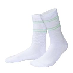 LIVING CRAFTS Poivre | Chaussettes Ambroisie/Blanc New