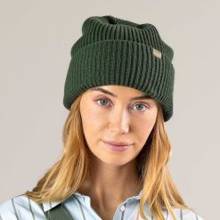 LIVING CRAFTS Nilay | Bonnet Olive Foncee Hot