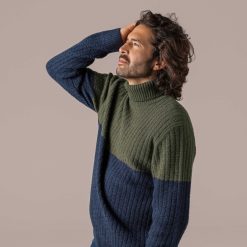 LIVING CRAFTS Patrizio | Pull A Col Roule Minuit New