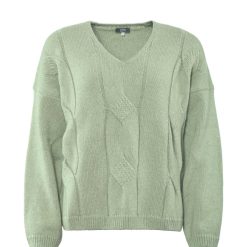 LIVING CRAFTS Neele | Pull-Over Vert Brumeux Hot