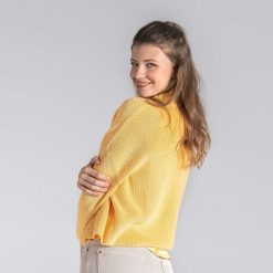 LIVING CRAFTS Histoire Vraie Bine | Cardigan Blanchi Au Soleil New