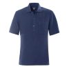 LIVING CRAFTS Michel | Chemise Polo Bleu D'Encre Clearance