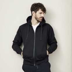 LIVING CRAFTS Cameron | Veste A Capuche Noir Wholesale