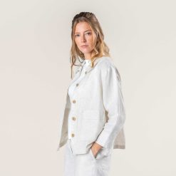 LIVING CRAFTS Onyx | Cardigan Lin Naturel Online