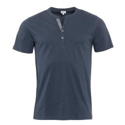 LIVING CRAFTS Othello | T-Shirt Henley Minuit Wholesale