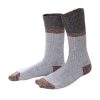 LIVING CRAFTS Patrice | Chaussettes Gris Pierre/Anthra Melange Wholesale