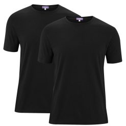 LIVING CRAFTS Fabien | T-Shirts, Paquet De 2 Noir Online