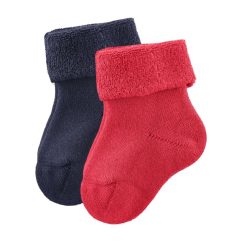 LIVING CRAFTS Geckos | Chaussettes En Peluche, Paquet De 2 Marine/Coquelicot Wholesale