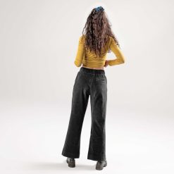 LIVING CRAFTS Parseline | Pantalon Encre Noire New