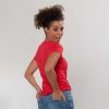 LIVING CRAFTS Frieda | T-Shirt Vrai Rouge Online