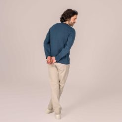 LIVING CRAFTS Paul | Chemise Henley Minuit Clearance