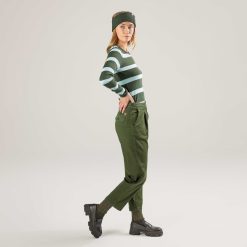 LIVING CRAFTS Phillis | Pantalon Olive Foncee New