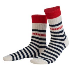 LIVING CRAFTS Maris | Chaussettes Marine/Naturel Best