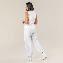 LIVING CRAFTS Regle | Pantalon Blanc Best