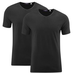 LIVING CRAFTS Doyen | T-Shirts, Paquet De 2 Noir Wholesale