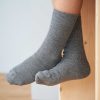 LIVING CRAFTS Davos | Chaussettes Gris Melange New